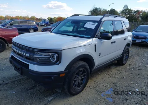 2023 Ford Bronco Sport Big Bend z USA, uszkodzony, nr VIN 3FMCR9B64PRE24151